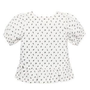 Hope and Henry - Organic Knit Peplum Kids Top
